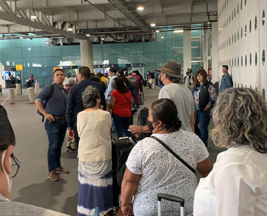 Some travelers have taken to social media to complain, like Twitter user @SaupartS who shared photos of long lines and said he waited more than 90 minutes for a taxi at the end of June.