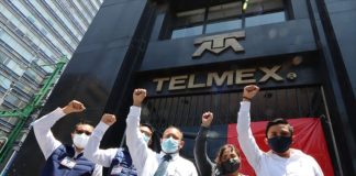 It's the first strike since the company was privatized by billionaire Carlos Slim.