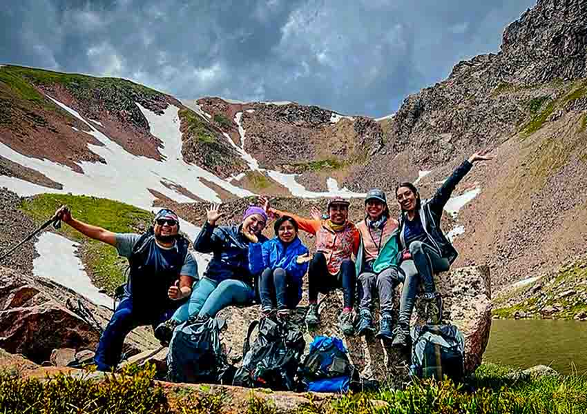 Zelzin Aketzalli Tripe Crown of Long-Distance Hiking Award winner