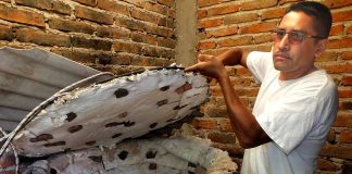 Armando Barrera in his ceramics workshop in Jalisco