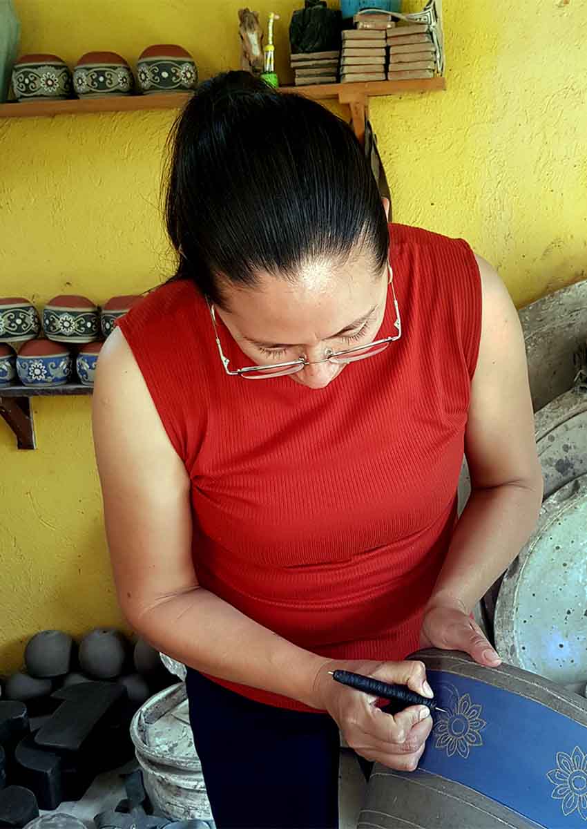Workshop of Jalisco ceramics artisan Armando Barrera