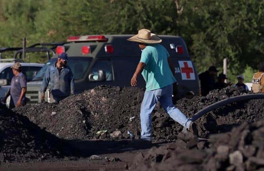 trapped miners in Coahuila