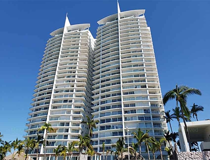 skyscrapers in Mazatlan