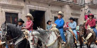 pro-bullfighting protest in Morelia