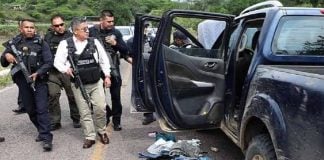 Michoacan Security Minister Jose Alfredo Reyes in Tuzantla