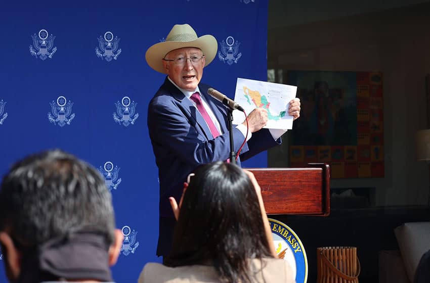 US Ambassador to Mexico Ken Salazar