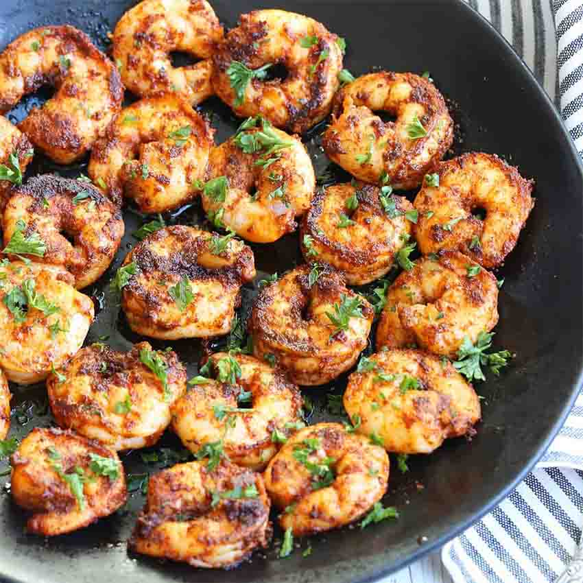 Garlic shrimp