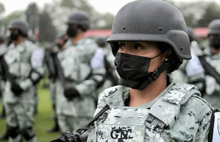 member of Mexico's National Guard