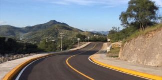 The president said that the highway is currently 75% complete, a bit less than the 80% announced in June.