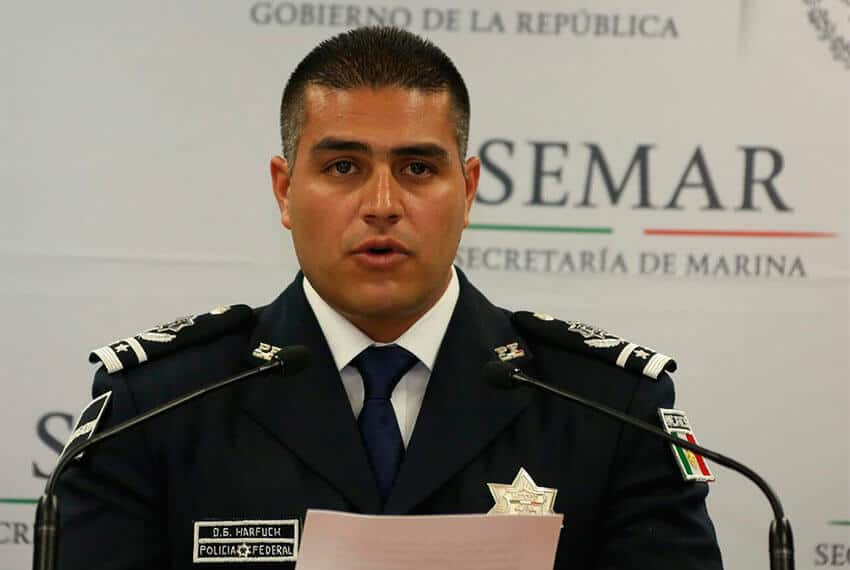 Mexico City Police Chief Omar García Harfuch in 2014