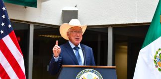US Ambassador Ken Salazar