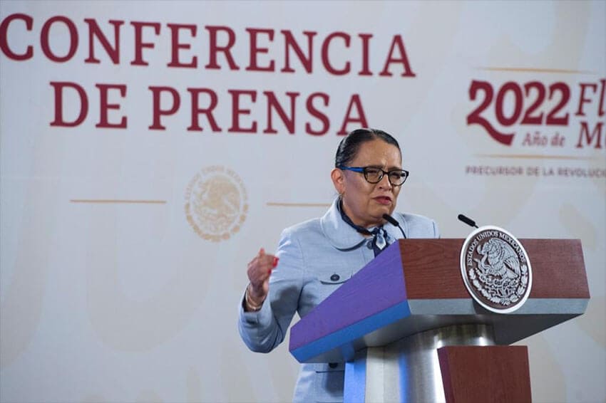 Security Minister Rosa Icela Rodríguez has emphasized that intentional homicides are trending down, but AMLO's term remains on track to be the most violent of recent administrations.