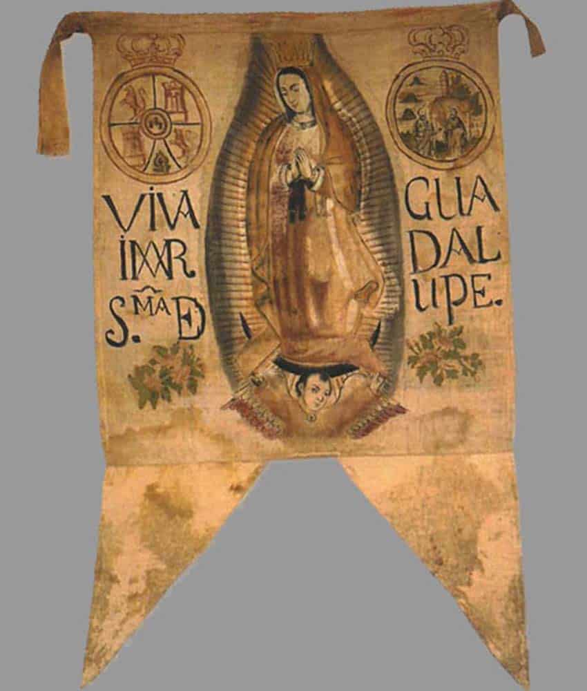 Virgin of Guadalupe banner