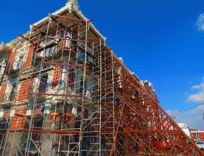 Casa de Alfenique in Puebla, Mexico needs earthquake repairs