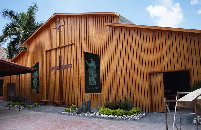 Tepalcingo chapel, designed by Aleksander Tokarz