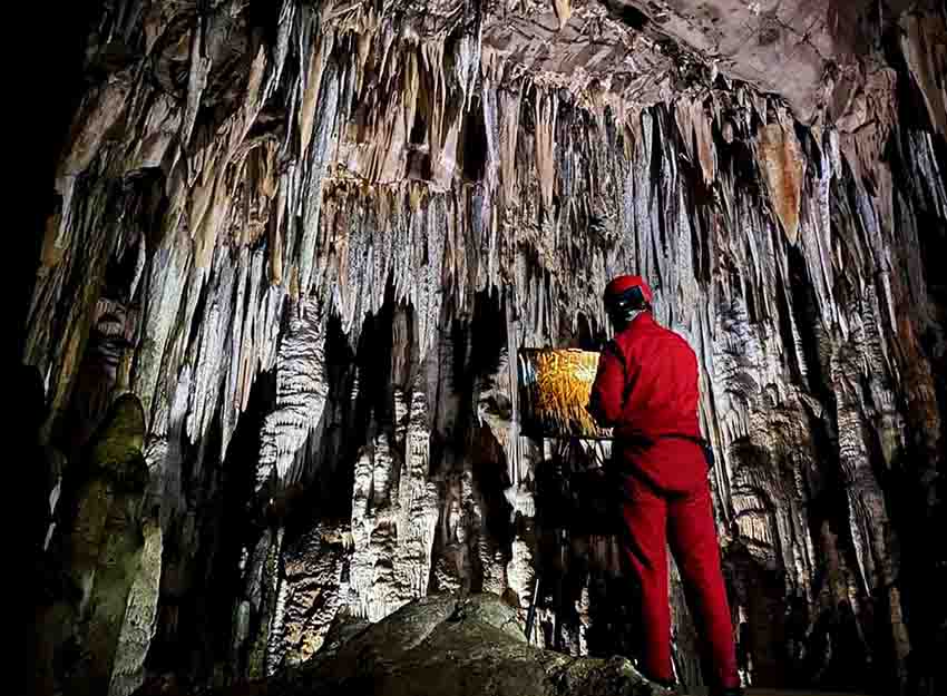 Juxtlahuaca Cave in Guerrero, Mexico