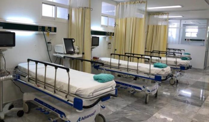 care bed in IMMS hospital