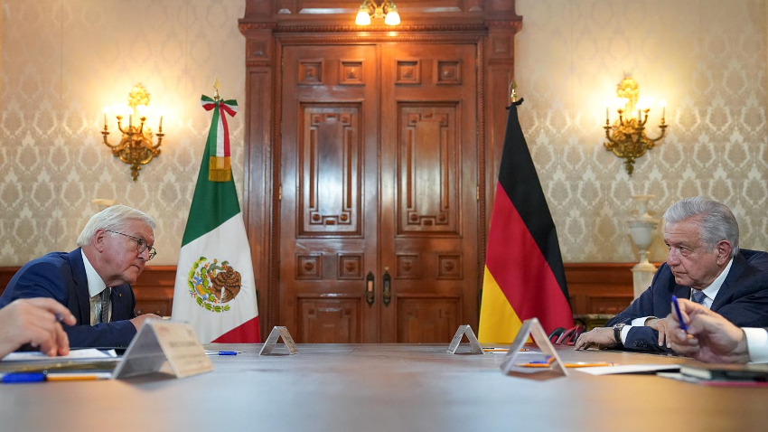 AMLO and President Steinmeier