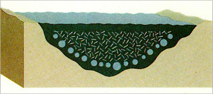 National Geographic Illustration of Piedras Bola rocks in Jalisco, Mexico