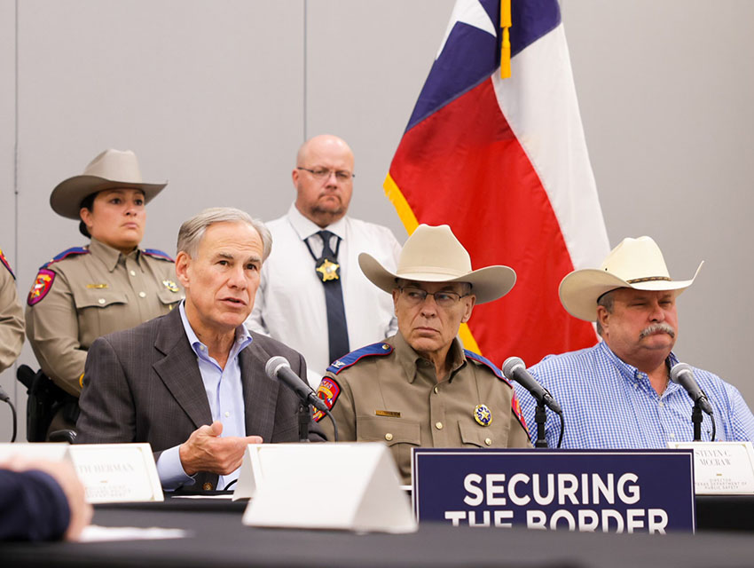 Texas Governor Greg Abbott