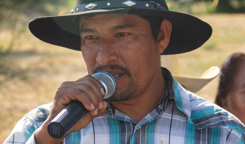 Oaxacan activist Fidel Heras Cruz
