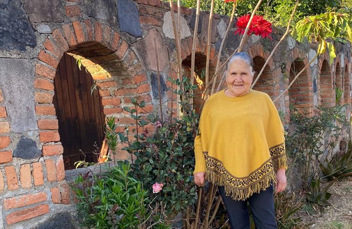 Doña Ángela, Michoacán abuelita and star of a highly successful YouTube cooking channel.
