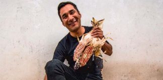 Tlaxcala chef and culinary preservationist Irad Santa Cruz