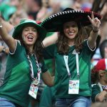 Mexican fans at World Cup in Russia in 2018