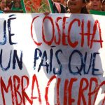 Ayotzinapa 43 protest in Mexico