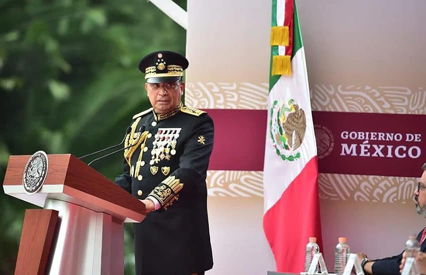 Mexico's National Defense Minister Luis Cresencio Sandoval
