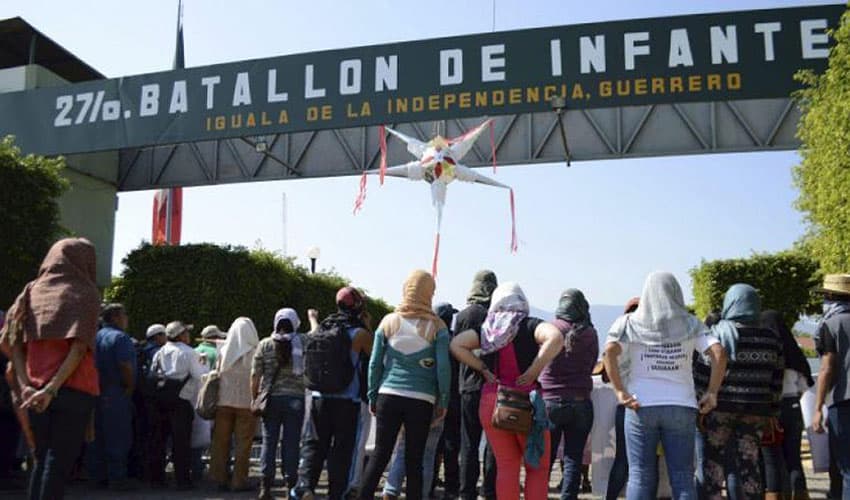 27th Batallion of Mexico in Iguala, Guerrero