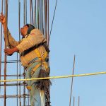 construction worker in Mexico City