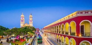 Campeche city, Independence Square
