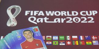 Panini World Cup collectible stickers for Qatar 2022