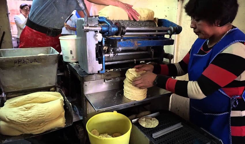 tortilla makers in Mexico City