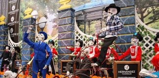 Day of the Dead altar in Durango city