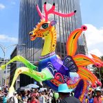 alebrije parade in Mexico City