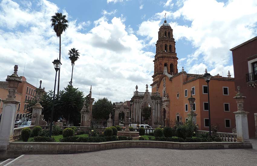Parroquia de la Purificacion in Fresnillo, Zacatecas
