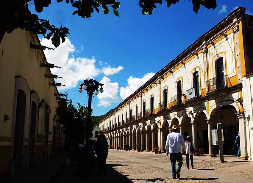 Downtown Teul, Zacatecas, Mexico