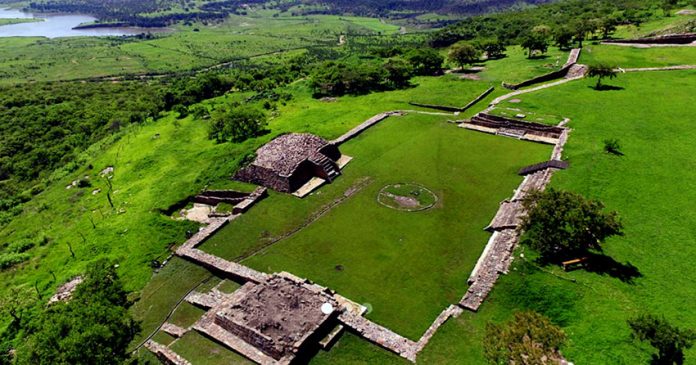 Teul ruins in Zacatecas, Mexico