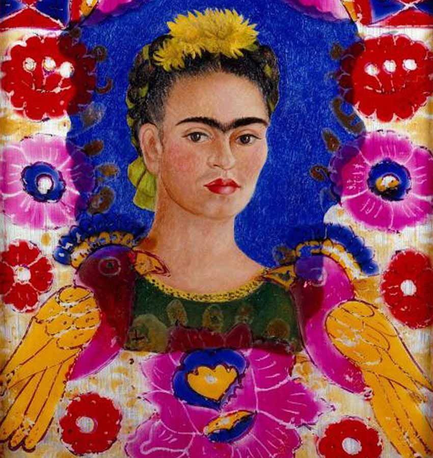 Frida Kahlo self-portrait