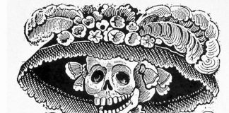 Catrina Calavera drawing by Jose Guadalupe Posada
