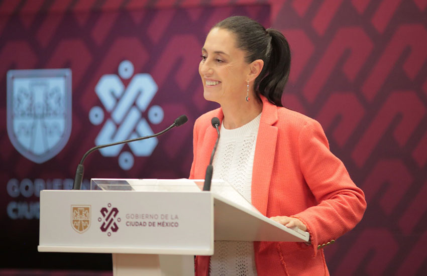 Mexico City Mayor Claudia Sheinbaum