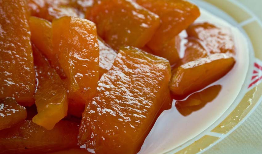 candied calabaza, Mexican sweet treat made with squash