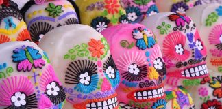calaveritas or sugar skulls