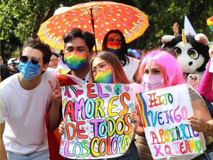 LGBT community members celebrate same sex marriage legalization throughout Mexico