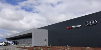 Audi's San José Chiapa plant in Puebla state.