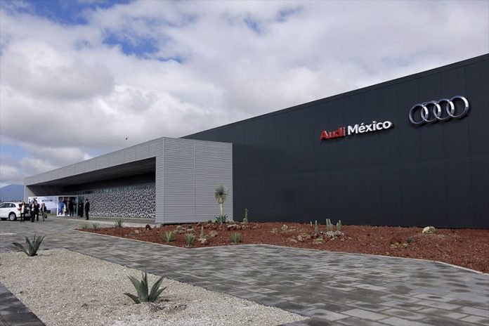 Audi's San José Chiapa plant in Puebla state.