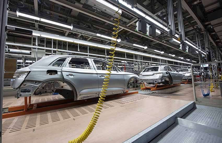 Audi plant in San Jose Chiapa, Puebla, Mexico