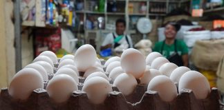 eggs on sale in Mexico
